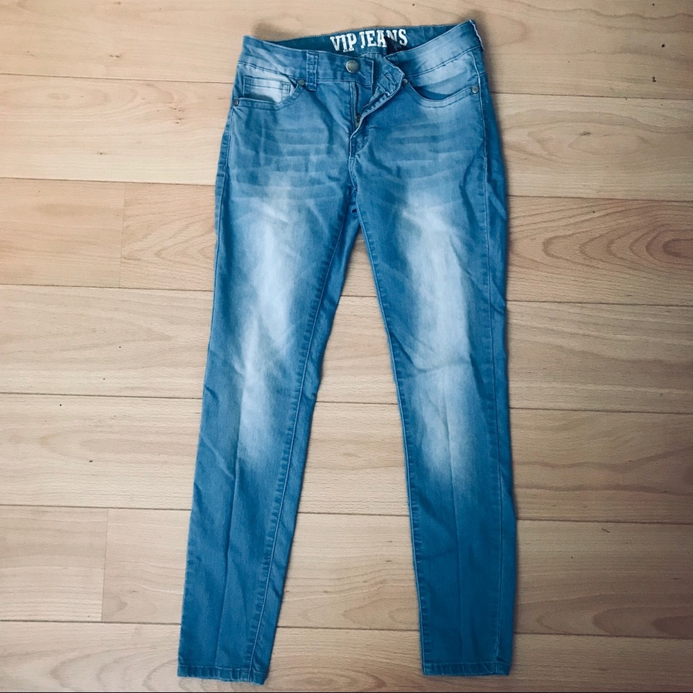 ☀️SALE☀️VIP stretch denim light jeans